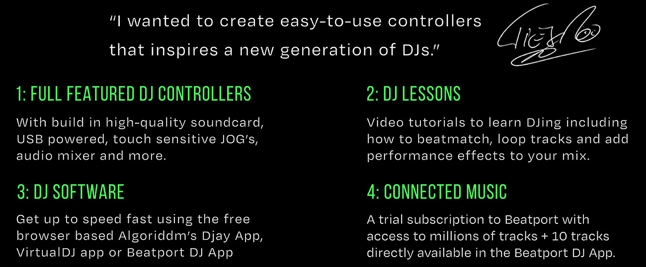Easy to use controllers