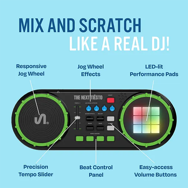 the next beat by tiesto - my first dj mixer